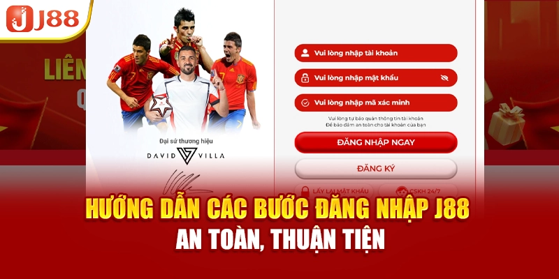 Hướng dẫn các bước đăng nhập J88 an toàn, thuận tiện
