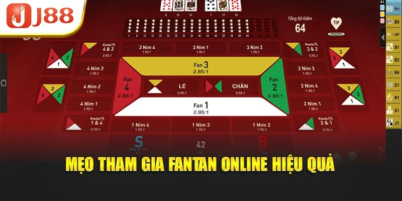 Mẹo tham gia Fantan online hiệu quả