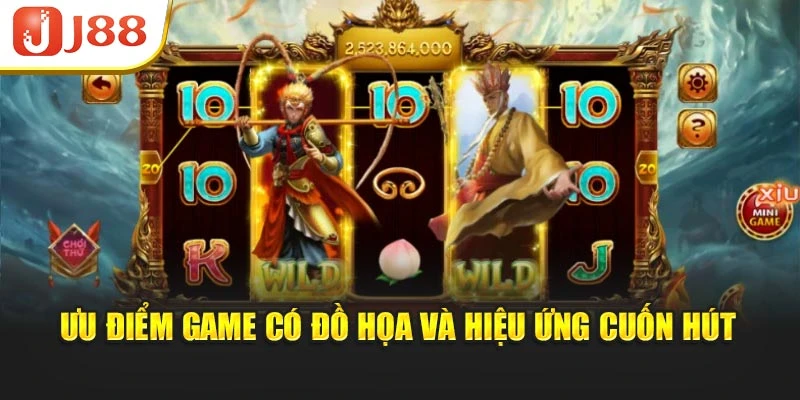 Ưu điểm game có đồ họa và hiệu ứng cuốn hút